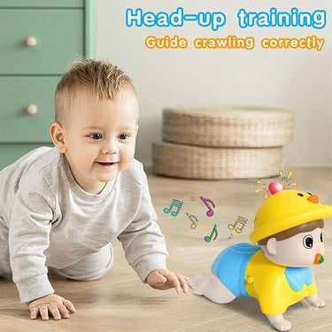 Baby Crawling Boy With Light And Sound